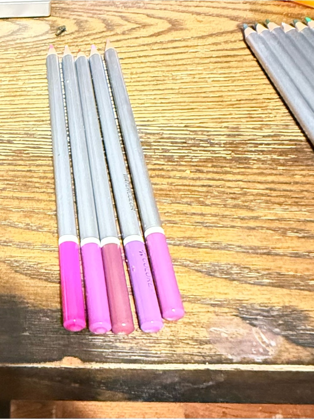 99 colors of watercolor COLOURE stencil pencils